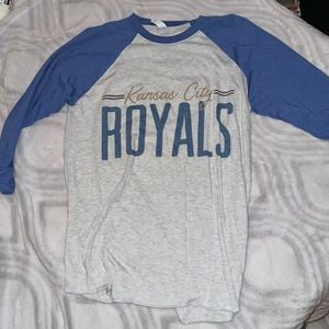 3/4 sleeve royals shirt